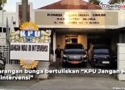 karangan bunga KPU Blora