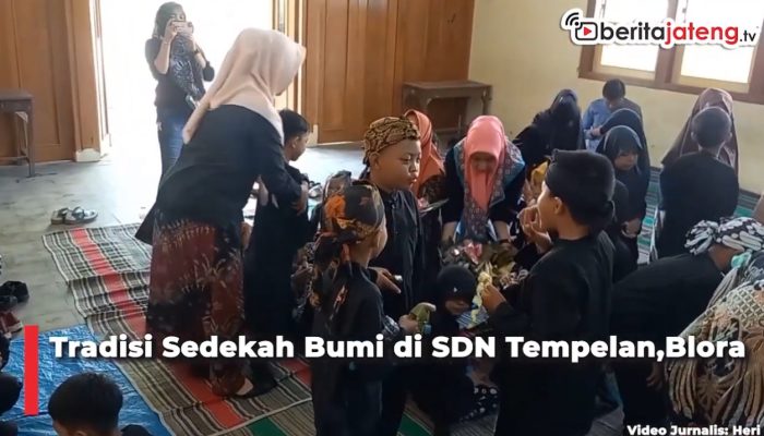 Video Tradisi Sedekah Bumi di SDN Tempelan, Blora