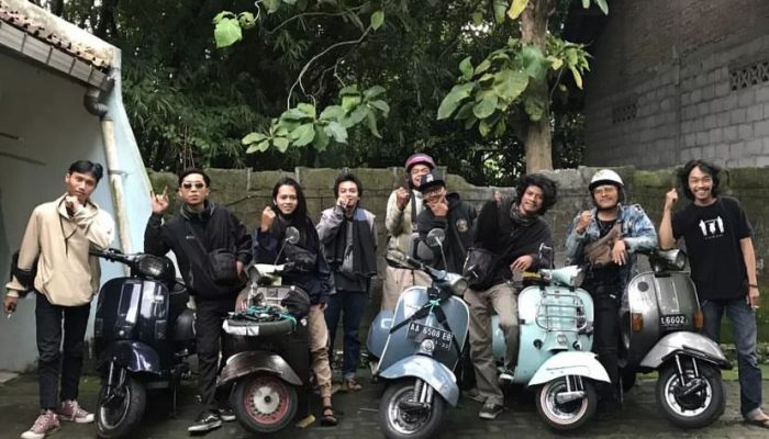 Tertua di Semarang, Klub Unnes Vespa Owners Injak Usia ke-20 Tahun, Rutin Kopdar hingga Tur Bareng