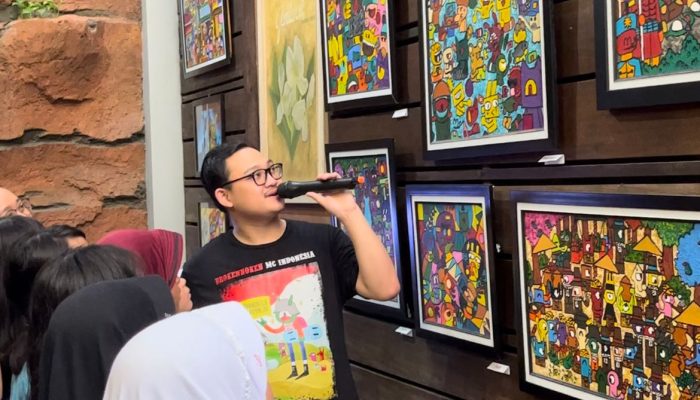 Punya Gaya Doodle Tak Biasa, Ini Kisah Airlangga Satryatama, Pelukis Muda Disleksia asal Semarang