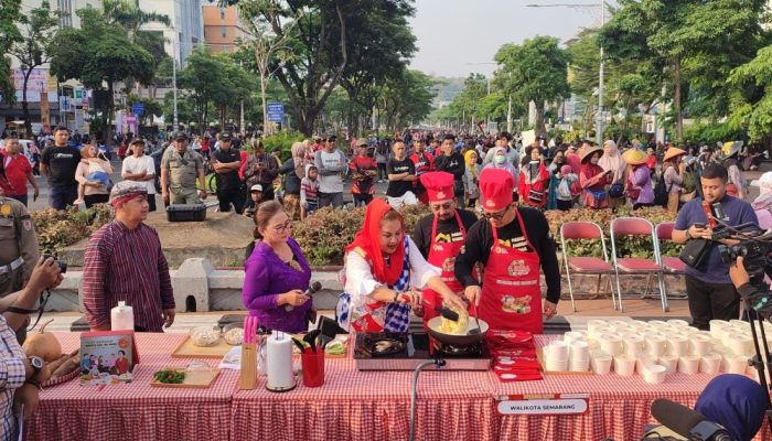 Mbak Ita dan Chef Bobon Bakal Masak Besar 477 Porsi di Semarang Introducing Market Simpang Lima