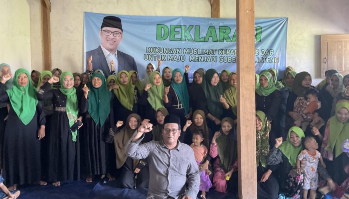 Muslimat Rembang Deklarasi Dukung Sudaryono Jadi Gubernur Jateng
