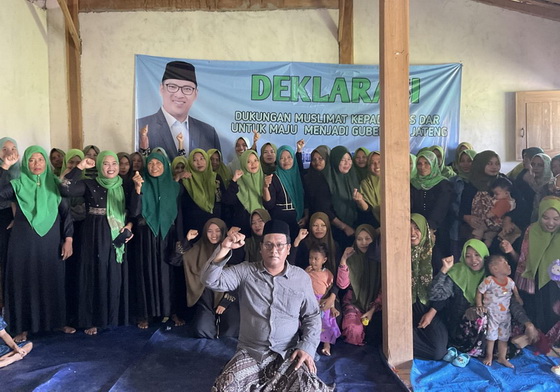 Muslimat Rembang Deklarasi Dukung Sudaryono Jadi Gubernur Jateng