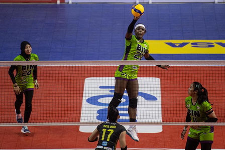 Jakarta BIN Raih Kemenangan Melawan Electric PLN di Proliga 2024 Seri Ketiga