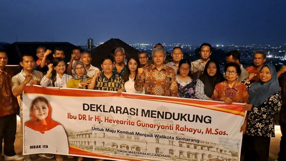 Masyarakat Tembalang dan Candisari Desak Mbak Ita Kembali Maju di Pilwakot Semarang 