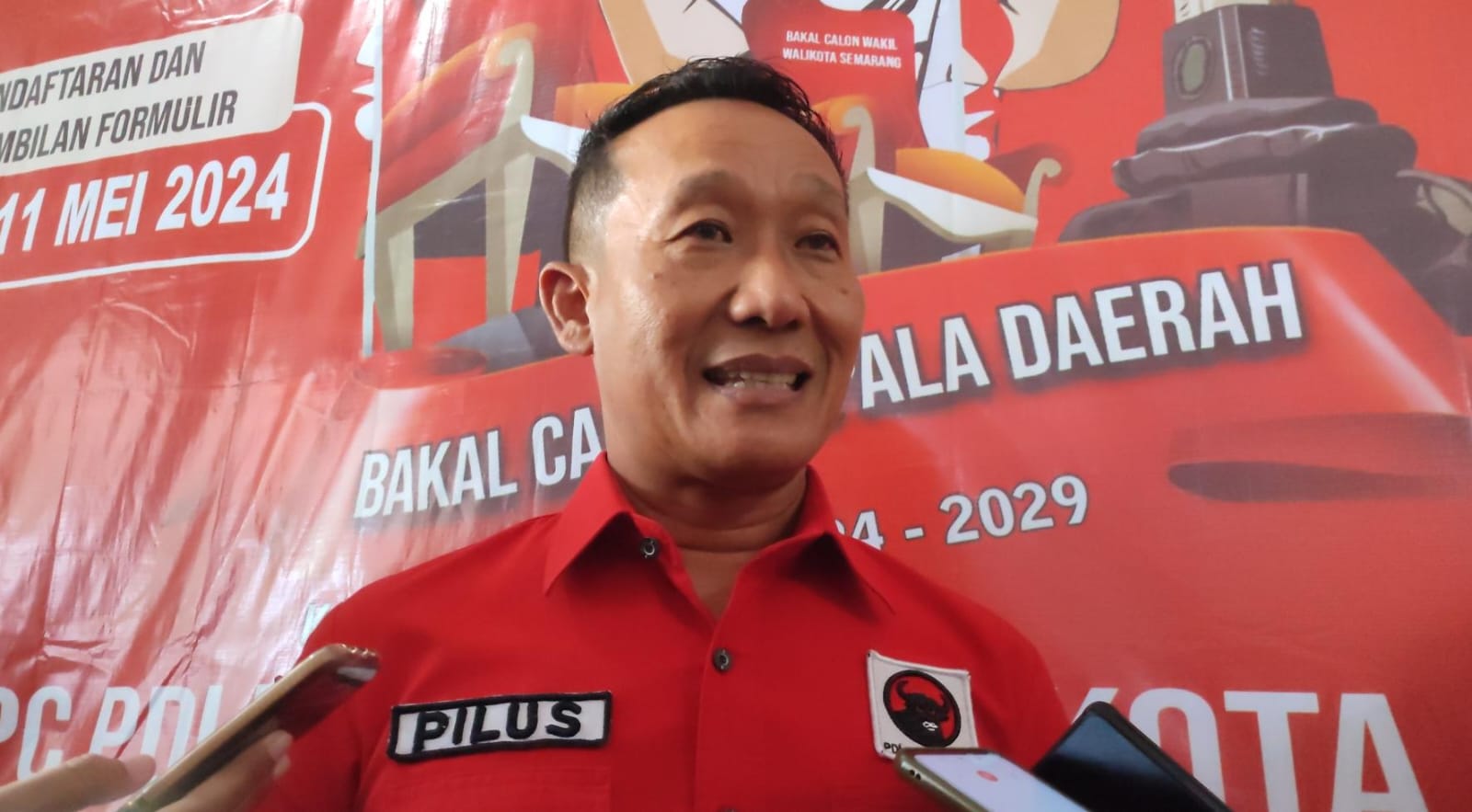 Hari Terakhir Pengambilan Formulir di DPC PDIP Kota Semarang, Pilus: Ada 4 Sosok, Bisa Jadi Bu Wali Besok