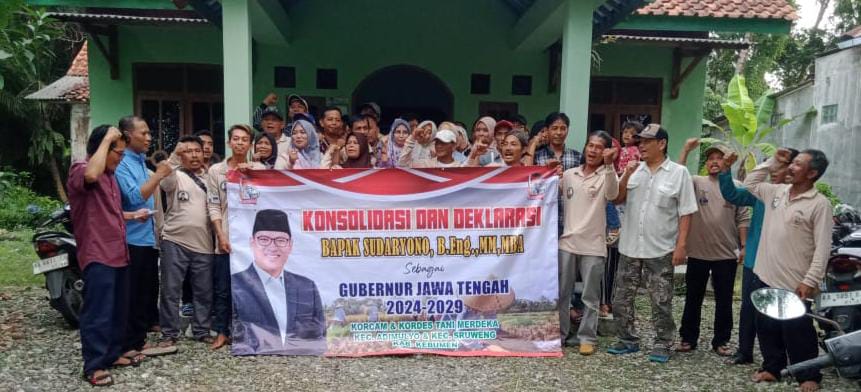 Petani Kebumen Berharap Sudaryono Jadi Gubernur Jateng, Begini Alasannya