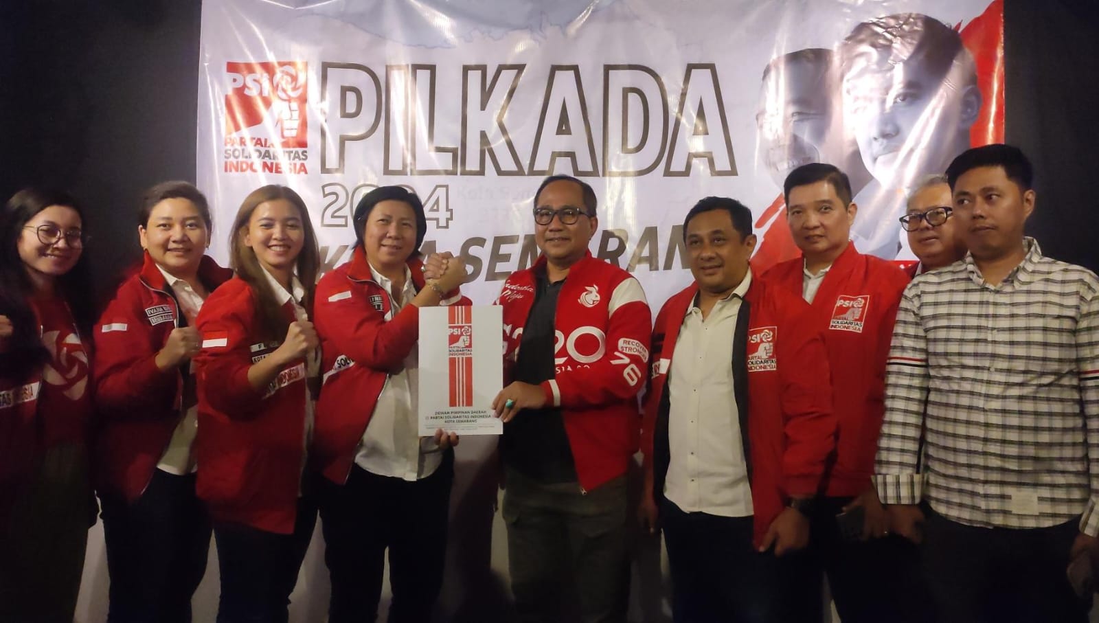 Iswar Aminuddin Kembalikan Berkas Pendaftaran Bacawali Pilwalkot Semarang ke PSI