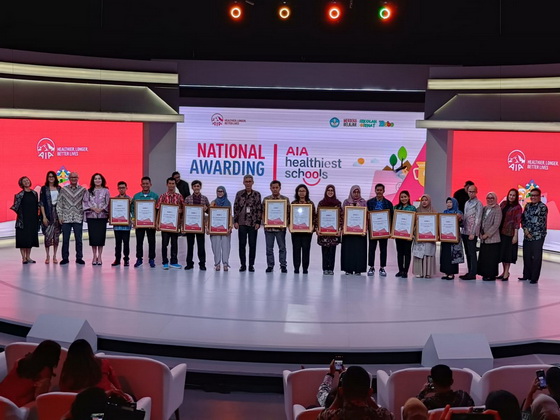 Implementasikan Program Pemkot ke Sekolah, SMPN 22 Semarang Raih Juara 1 Kompetisi AIA Healthiest School