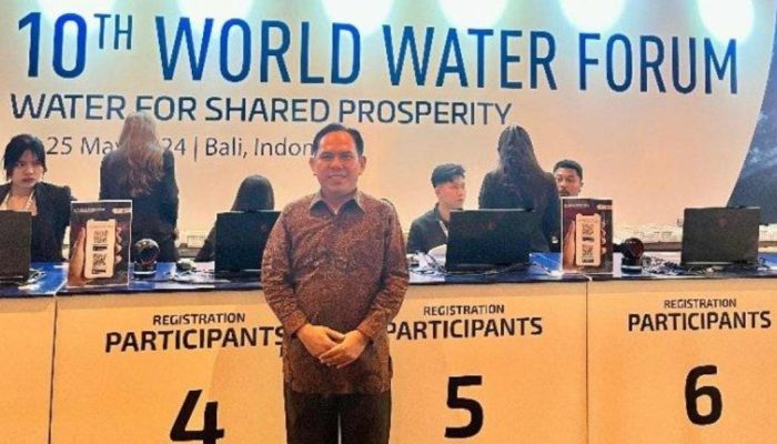 Begini Gagasan Ady Setiawan Terkait Pelayanan Air Minum di World Water Forum
