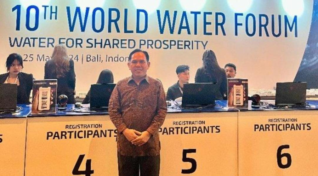 Begini Gagasan Ady Setiawan Terkait Pelayanan Air Minum di World Water Forum