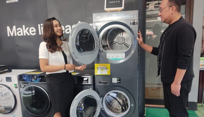 Modena WashStation Hadirkan Aneka Fitur Canggih Smart Link dan Teknologi Drum FabriCare