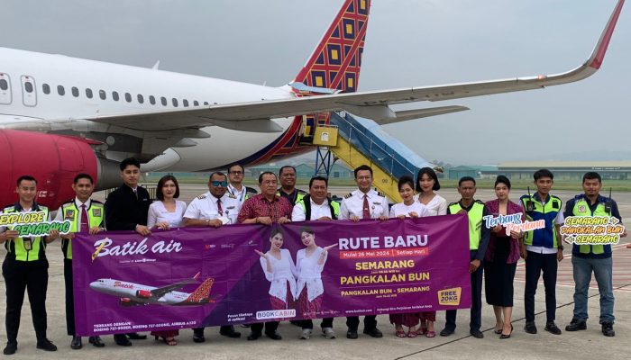 Batik Air Buka Rute Semarang – Pangkalan Bun Via Bandara Ahmad Yani
