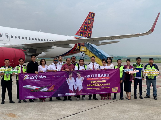Batik Air Buka Rute Semarang - Pangkalan Bun Via Bandara Ahmad Yani