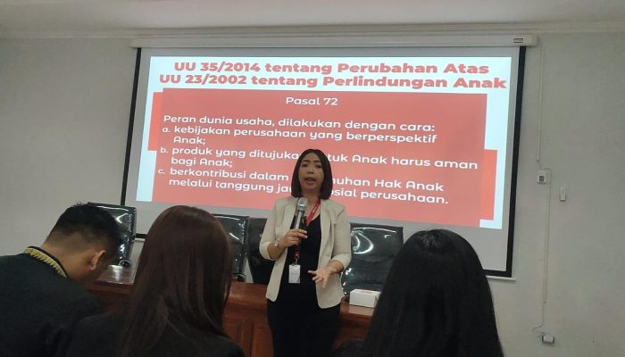 Dukung Program KLA, DP3A Imbau Perusahaan Lengkapi Fasilitas Ramah Anak