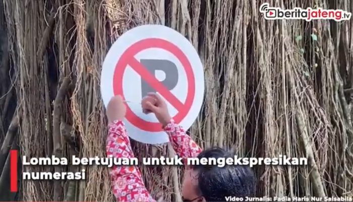 Video Ratusan Siswa Belajar Matematika Lewat Lomba