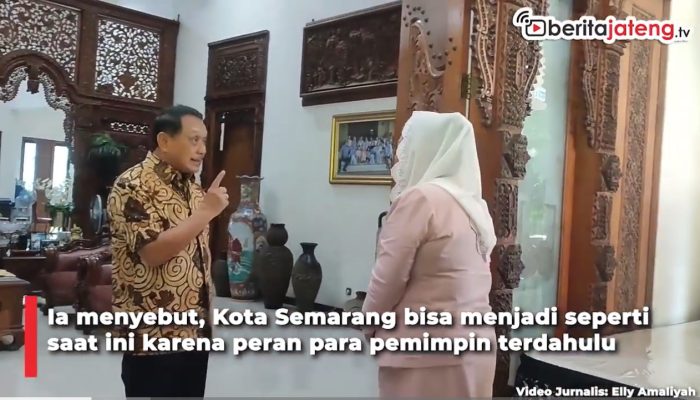 Video Dari Sukawi Hingga Soemarmo, Mbak Ita Kunjungi Para Mantan Walikota Semarang