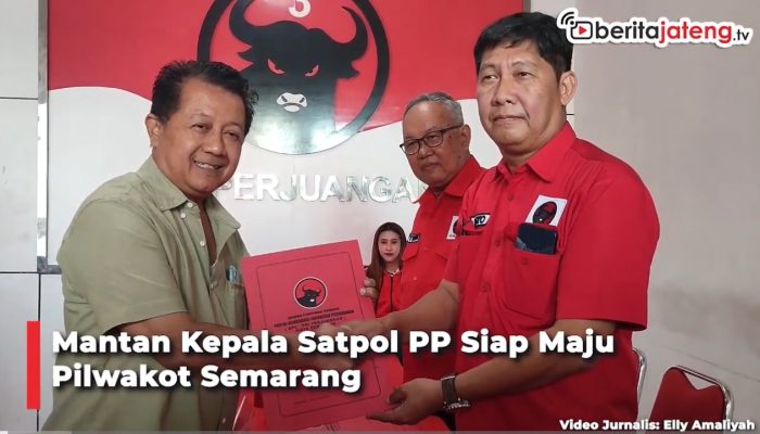 Video Dekati PDIP, Mantan Kepala Satpol PP Fajar Purwoto Siap Maju Pilwakot Semarang