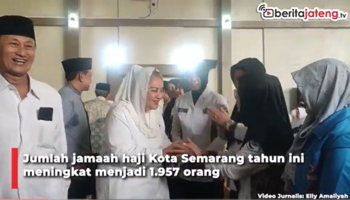 Video Mbak Ita Lepas Ribuan Jamaah Haji Kota Semarang