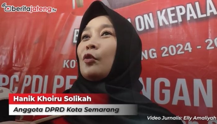 Video Selain Mbak Ita, Ada Mbak Hanik Ramaikan Bursa Pilwakot Semarang 2024