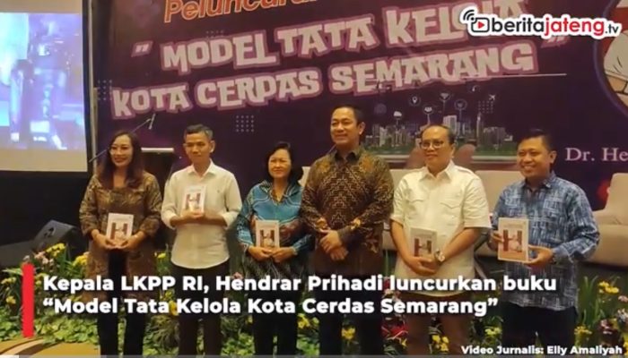 Video Hendi Luncurkan Buku Cara Kelola Kota Semarang