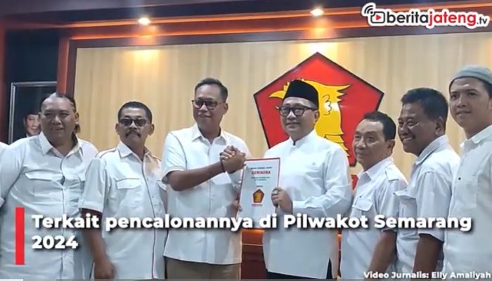 Video Manuver Sekda Kota Semarang, Ikut Penjaringan Gerindra Usai Daftar ke PDIP