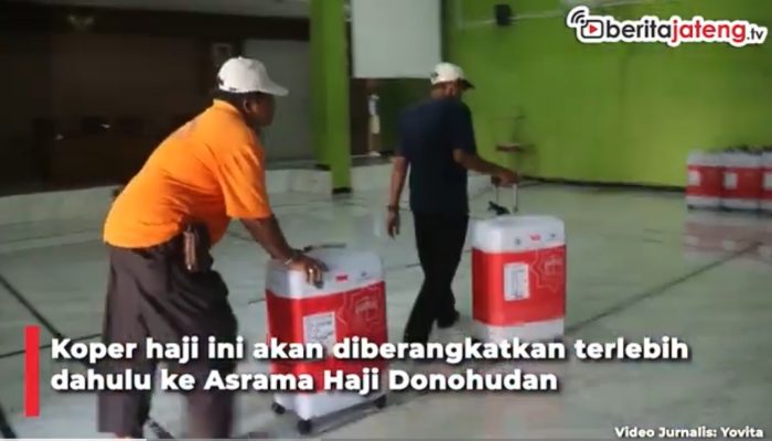 Video Calon Jamaah Haji Kota Semarang Mulai Kumpulkan Koper
