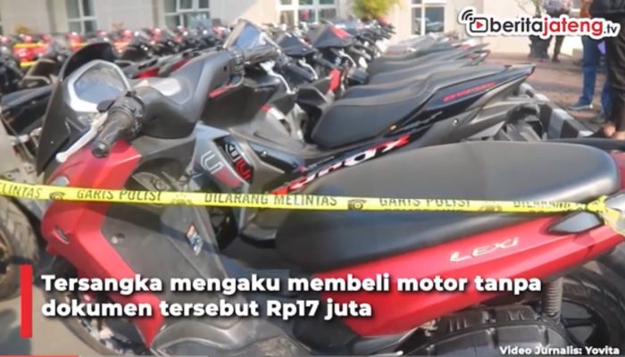 Video Sindikat Ekspor Motor Bodong Terungkap, Beli Lewat Facebook