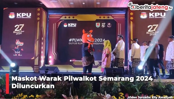 Video Maskot Warak Pilwalkot Semarang 2024 Diluncurkan
