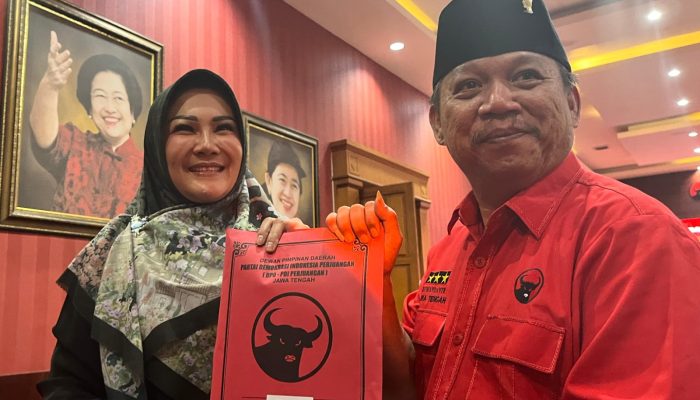 Video Satu-satunya Pendaftar Perempuan di Pilgub Jawa Tengah, Bupati Klaten Sri Mulyani Sudah Bentuk Tim Sukses