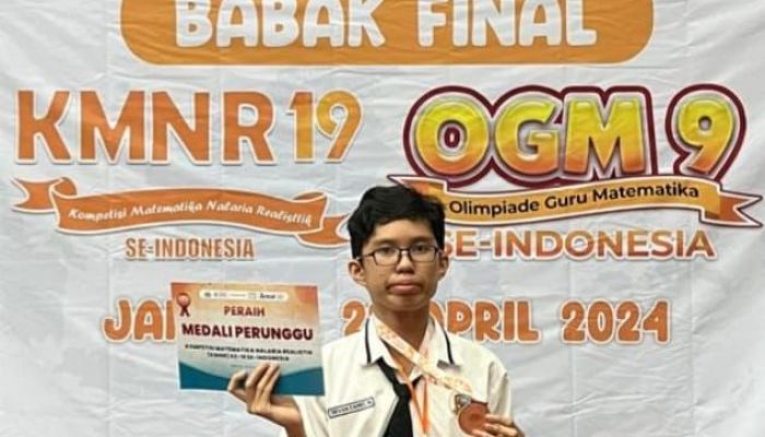 Bangga! Siswa Difabel Asal Semarang Raih Medali Perunggu KMRN-19, Kalahkan Ribuan Peserta se-Indonesia
