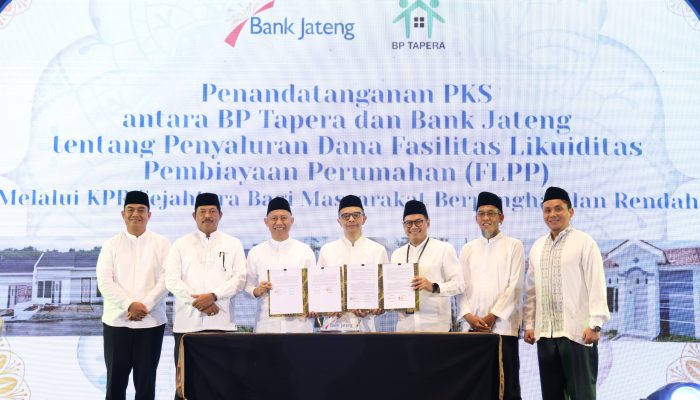 Gandeng BP Tapera, Bank Jateng Bantu Masyarakat Berpenghasilan Rendah Miliki Rumah