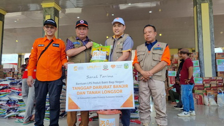 bantuan korban banjir dan tanah longsor