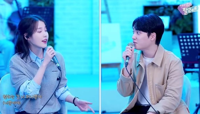 Ini Potret IU dan D.O EXO Berduet, Kualitas Vokal yang Menyejukkan Hati di IU’s Palette