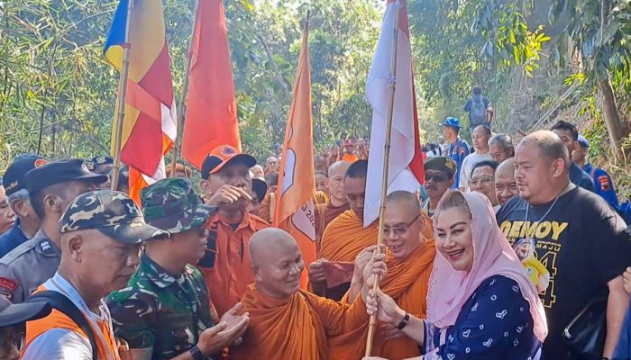 Lepas Biksu Thudong 2024, Mbak Ita: Semarang Simpan Jejak Penyebaran Agama Buddha