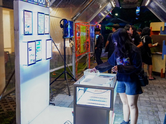 pameran ditampart