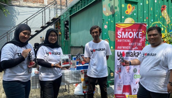 Asli Semarang, Perisa Asap Alami Yomakan Suguhkan Sensasi Bakaran ke Masakan Tanpa Arang