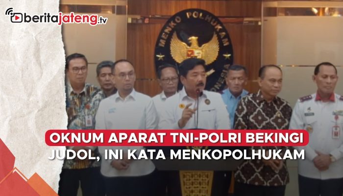 Video Oknum Aparat TNI-Polri Bekingi Judol, Ini Kata Menkopolhukam