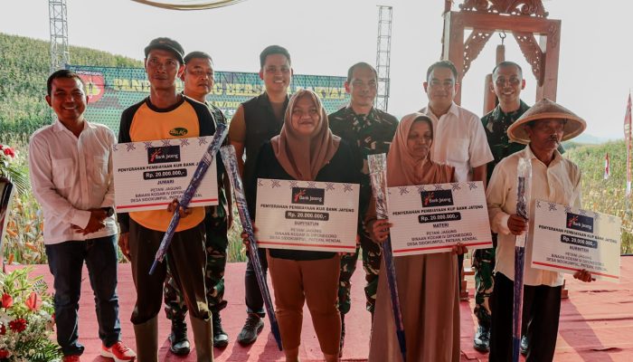 Bareng Kodam IV Diponegoro, Bank Jateng Dukung Program Ketahanan Pangan Nasional di Kendal