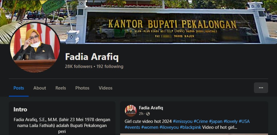 Facebook Fadia Arafiq
