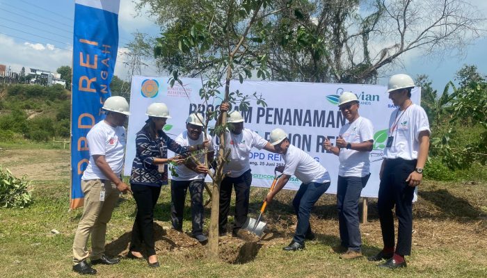 Satu Rumah Dua Pohon, DPD Real Estate Indonesia Jawa Tengah Geber Gerakan Sejuta Pohon