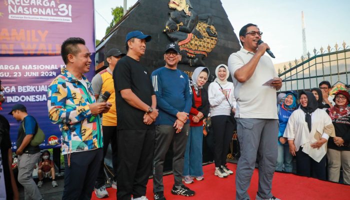 Lewat Family Fun Walk, Hari Keluarga Nasional Jadi Momentum Percepat Penurunan Stunting di Jateng