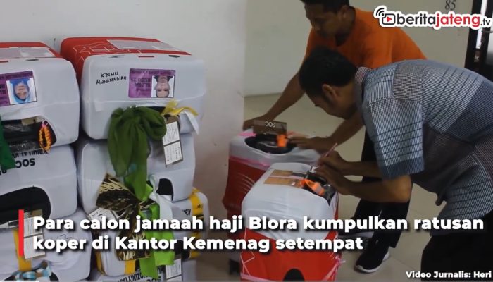 Video Berbagai Tanda Unik Koper Calon Jamaah Haji, Ada Boneka Hingga Ketupat