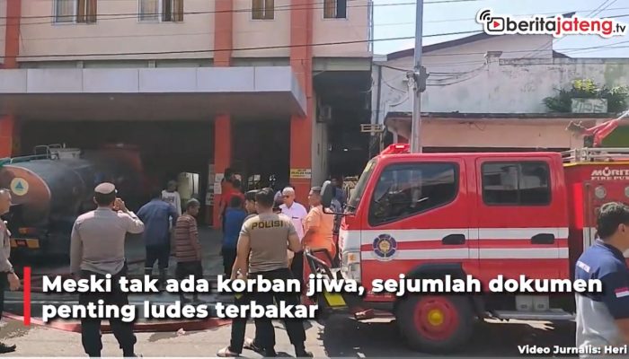 Video Kebakaran Rumah Sakit Permata Blora, Warga Berhamburan