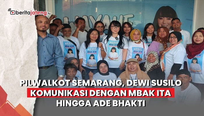 Video Pilwalkot Semarang, Dewi Susilo Komunikasi dengan Mbak Ita Hingga Ade Bhakti