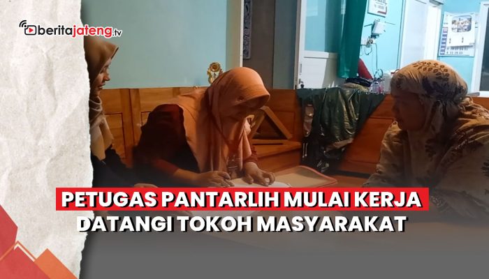 Video Petugas Pantarlih Mulai Kerja Datangi Tokoh Masyarakat