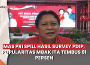 Video Mas Pri Spill Hasil Survey PDIP, Popularitas Mbak Ita Tembus 91 Persen