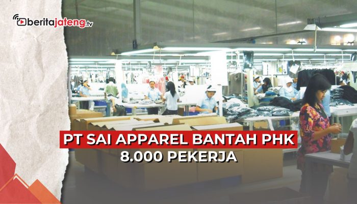 Video PT Sai Apparel Bantah PHK 8.000 Pekerja