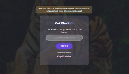 Jadi Guyonan Netizen, Ini Link dan Cara Cek Khodam Online yang Viral di Medsos