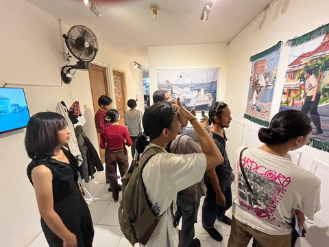 pameran seni di grobak hysteria